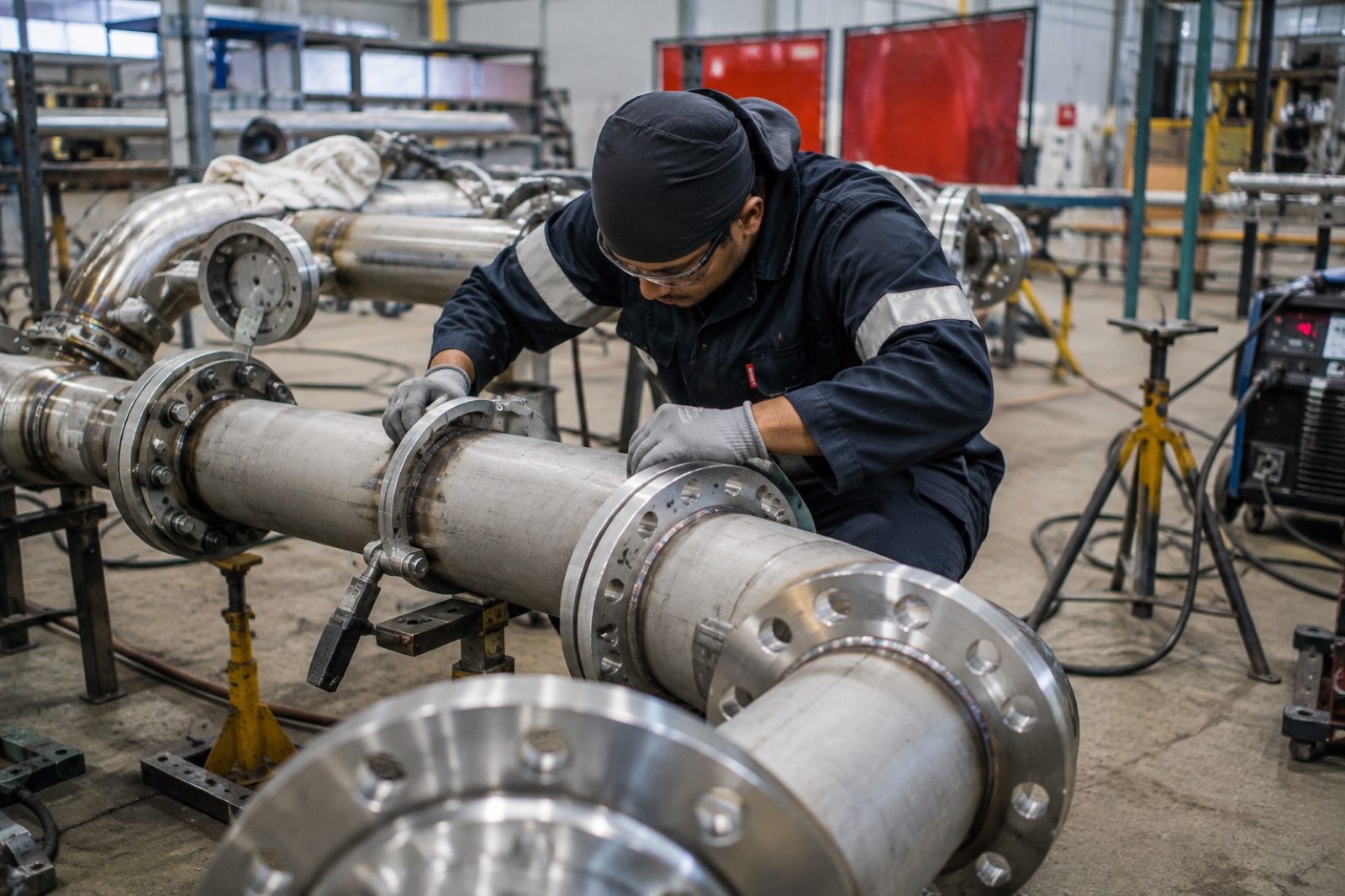 Yende Engineering — Pipe Spooling
